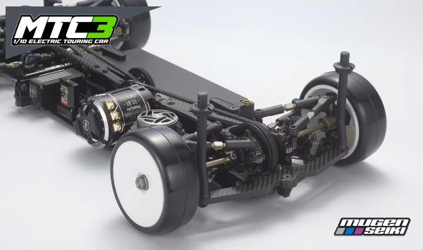 Mugen Seiki MTC-3 Tourenwagen Baukasten 1:10 mit Aluminium Chassis